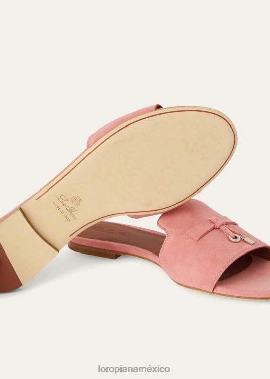 Loro Piana mujer sandalia con dijes de verano sal de roca (307f) 2FPNR741