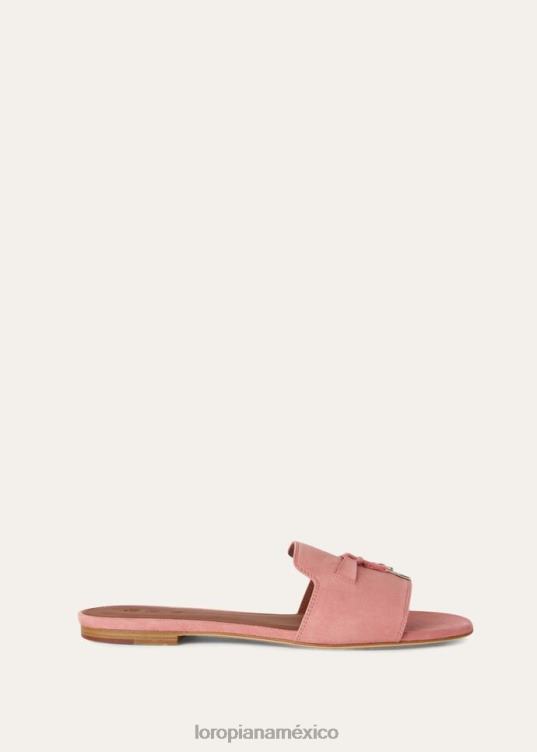 Loro Piana mujer sandalia con dijes de verano sal de roca (307f) 2FPNR741