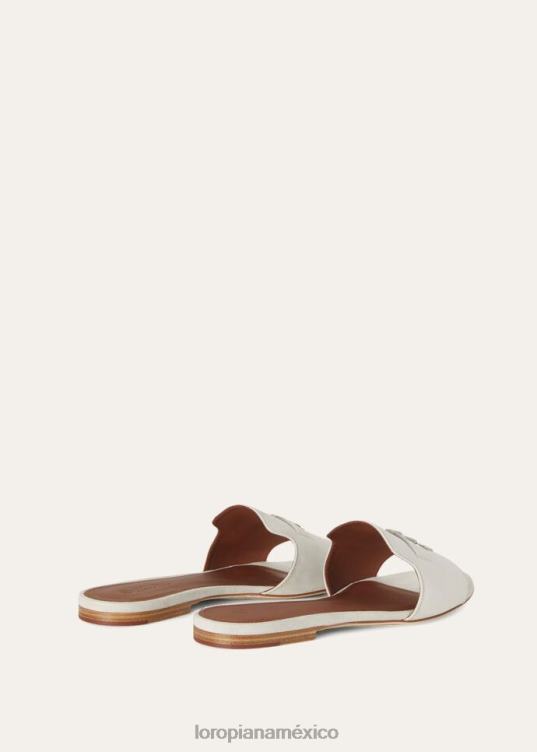 Loro Piana mujer sandalia con dijes de verano sal de roca (307f) 2FPNR743