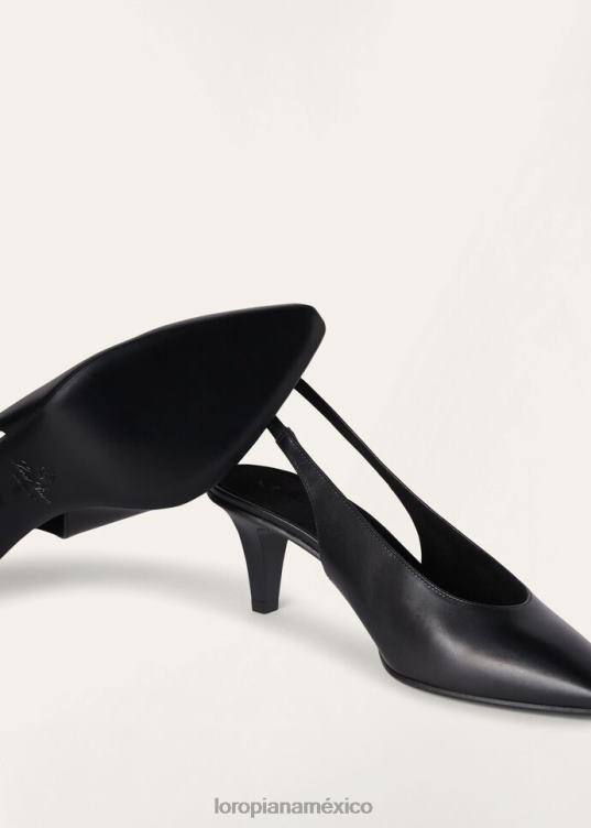 Loro Piana mujer rebeca sandalias leche blanca clara (106j) 2FPNR713