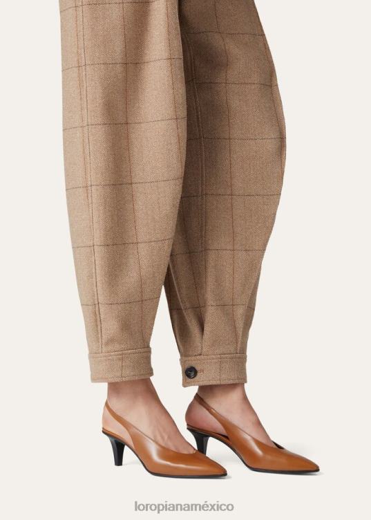 Loro Piana mujer rebeca sandalias leche blanca clara (106j) 2FPNR716