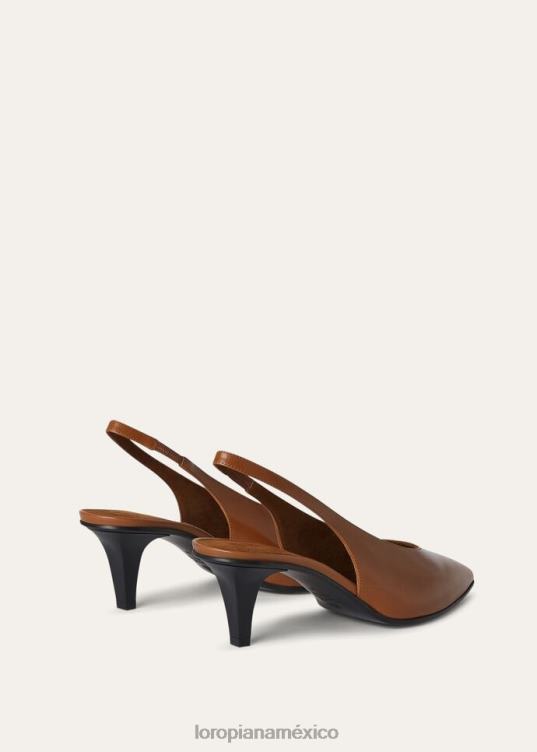 Loro Piana mujer rebeca sandalias leche blanca clara (106j) 2FPNR716