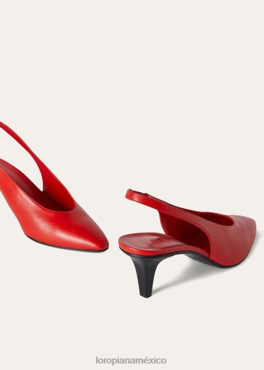 Loro Piana mujer rebeca sandalias leche blanca clara (106j) 2FPNR718