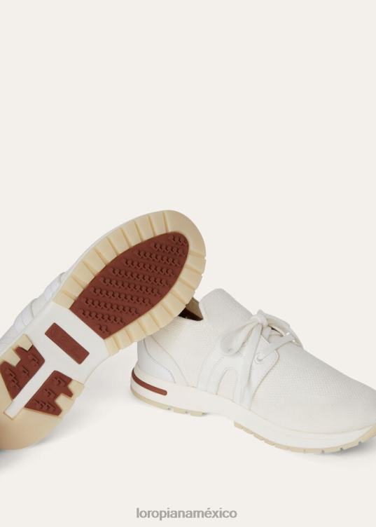 Loro Piana mujer zapatillas 360 flexy walk blanco (1000) 2FPNR677