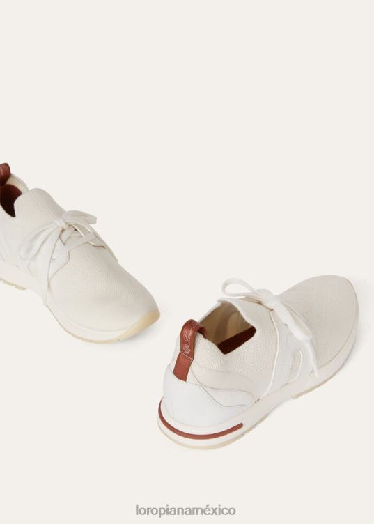 Loro Piana mujer zapatillas 360 flexy walk blanco (1000) 2FPNR677